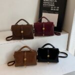 Frosted Shoulder Bag Foreign Style - Image 5