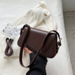 Single Shoulder Armpit Small Square Bag - Image 6